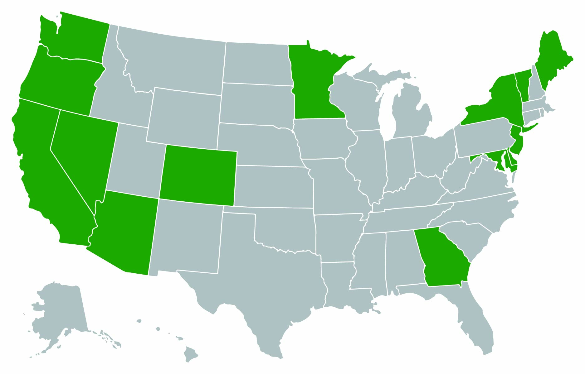 AGF website NOR map